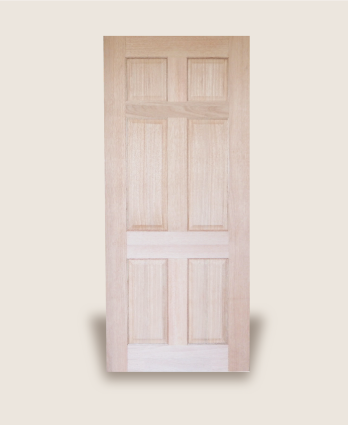 6 panel colonial door - Summit Doors Australia